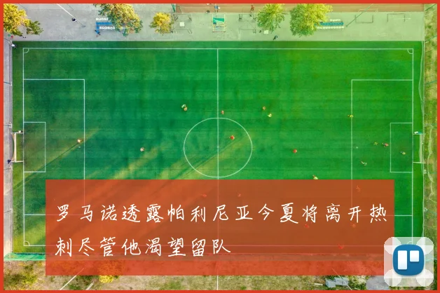 罗马诺透露帕利尼亚今夏将离开热刺尽管他渴望留队
